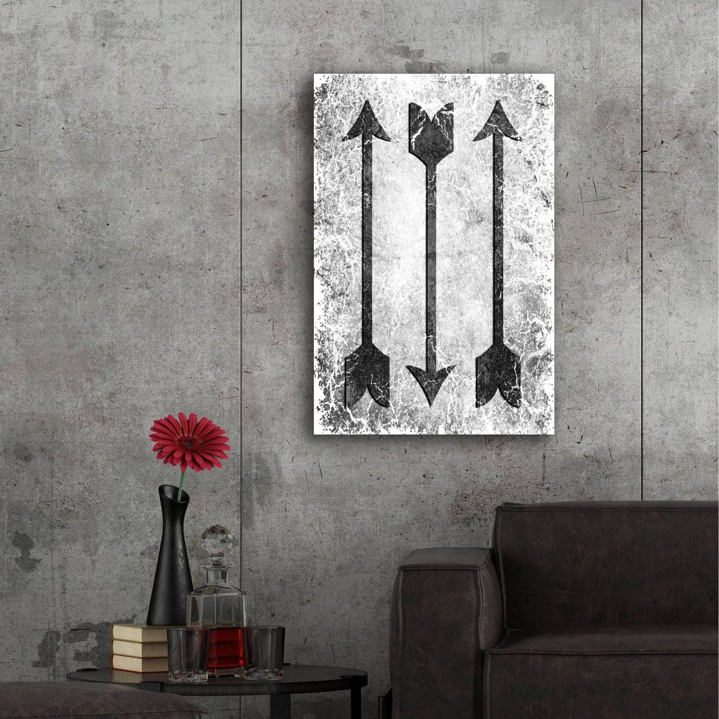 Epic Art 'Arrow 2' by Lightbox Journal, Acrylic Glass Wall Art,24x36