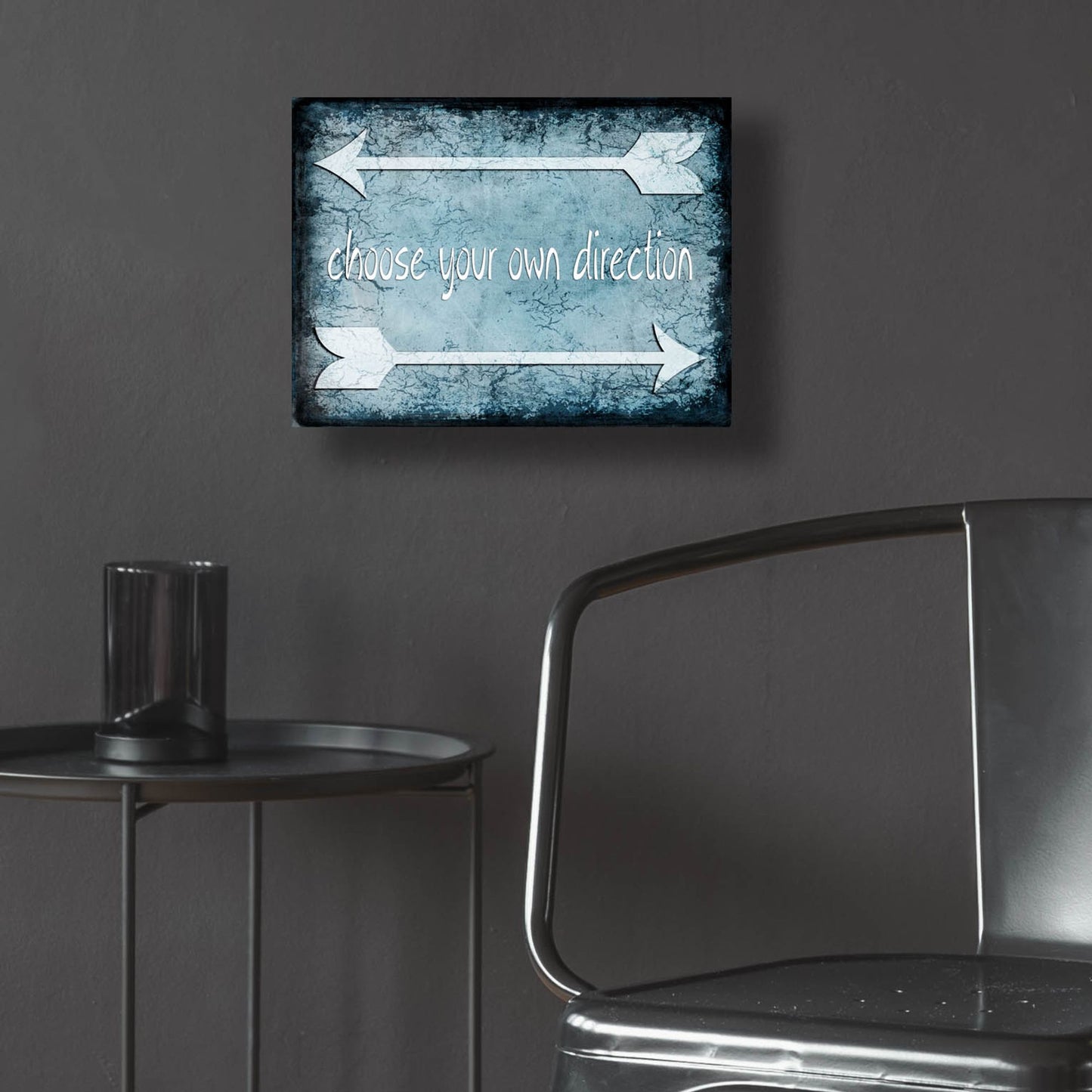 Epic Art 'Choose Direction' by Lightbox Journal, Acrylic Glass Wall Art,16x12