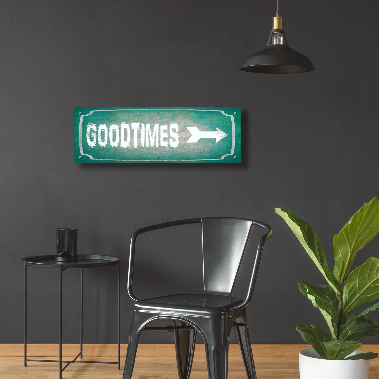 Epic Art 'Good Times' by Lightbox Journal, Acrylic Glass Wall Art,36x12