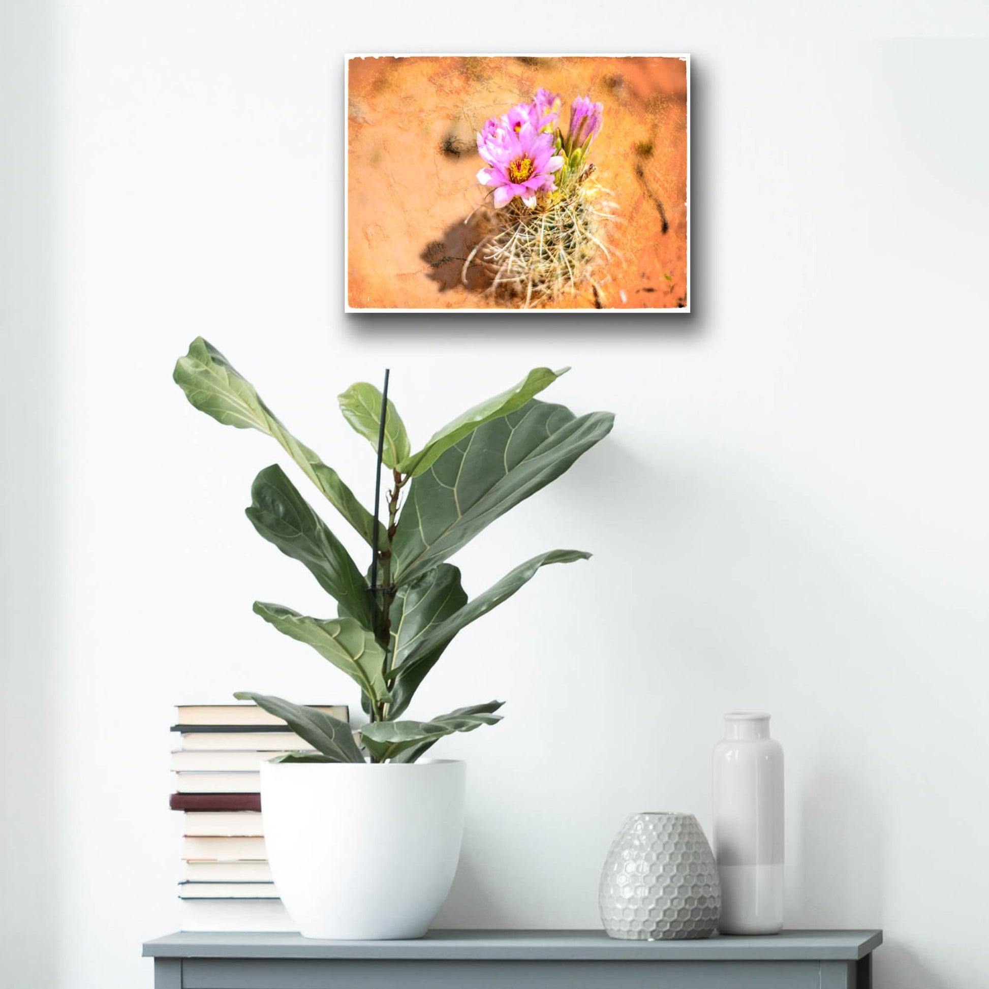 Epic Art 'Desert Flower 4' by Lightbox Journal, Acrylic Glass Wall Art,16x12