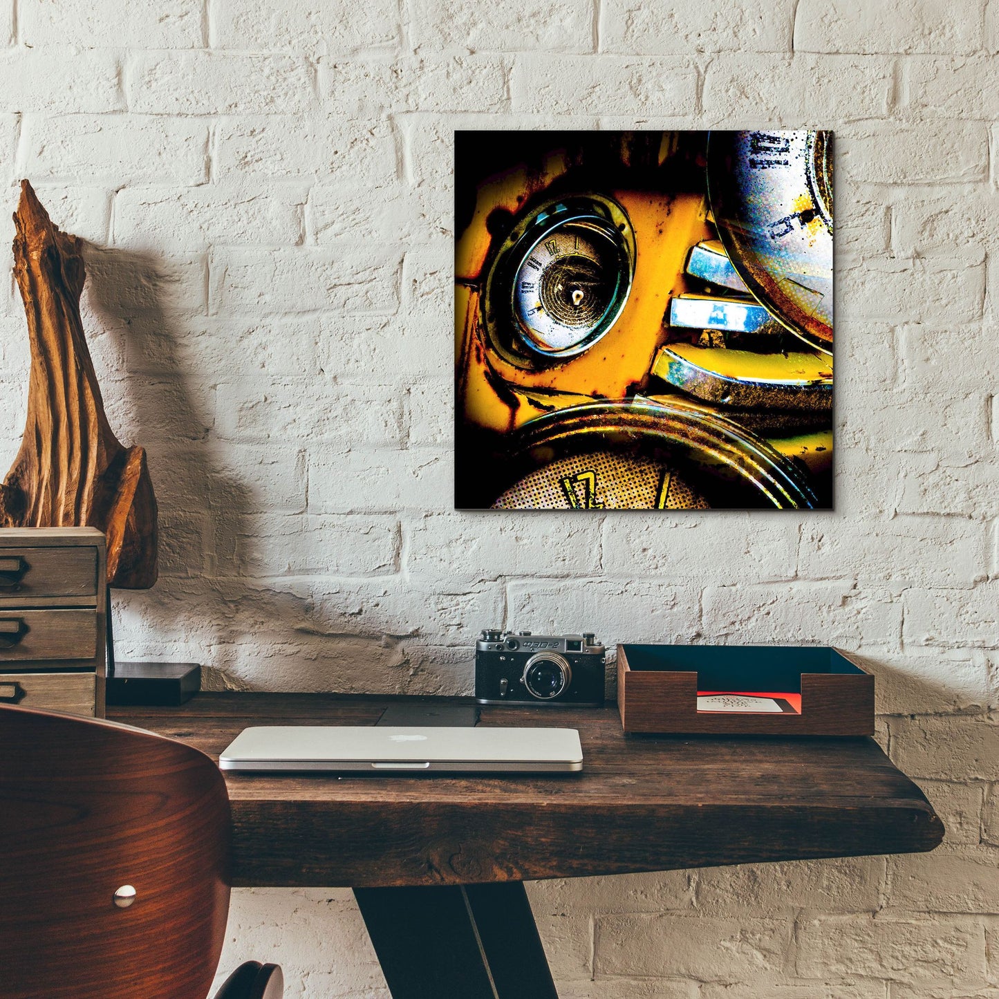 Epic Art 'Garage 1' by Lightbox Journal, Acrylic Glass Wall Art,12x12