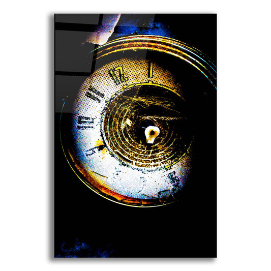 Epic Art 'Garage Clock' by Lightbox Journal, Acrylic Glass Wall Art