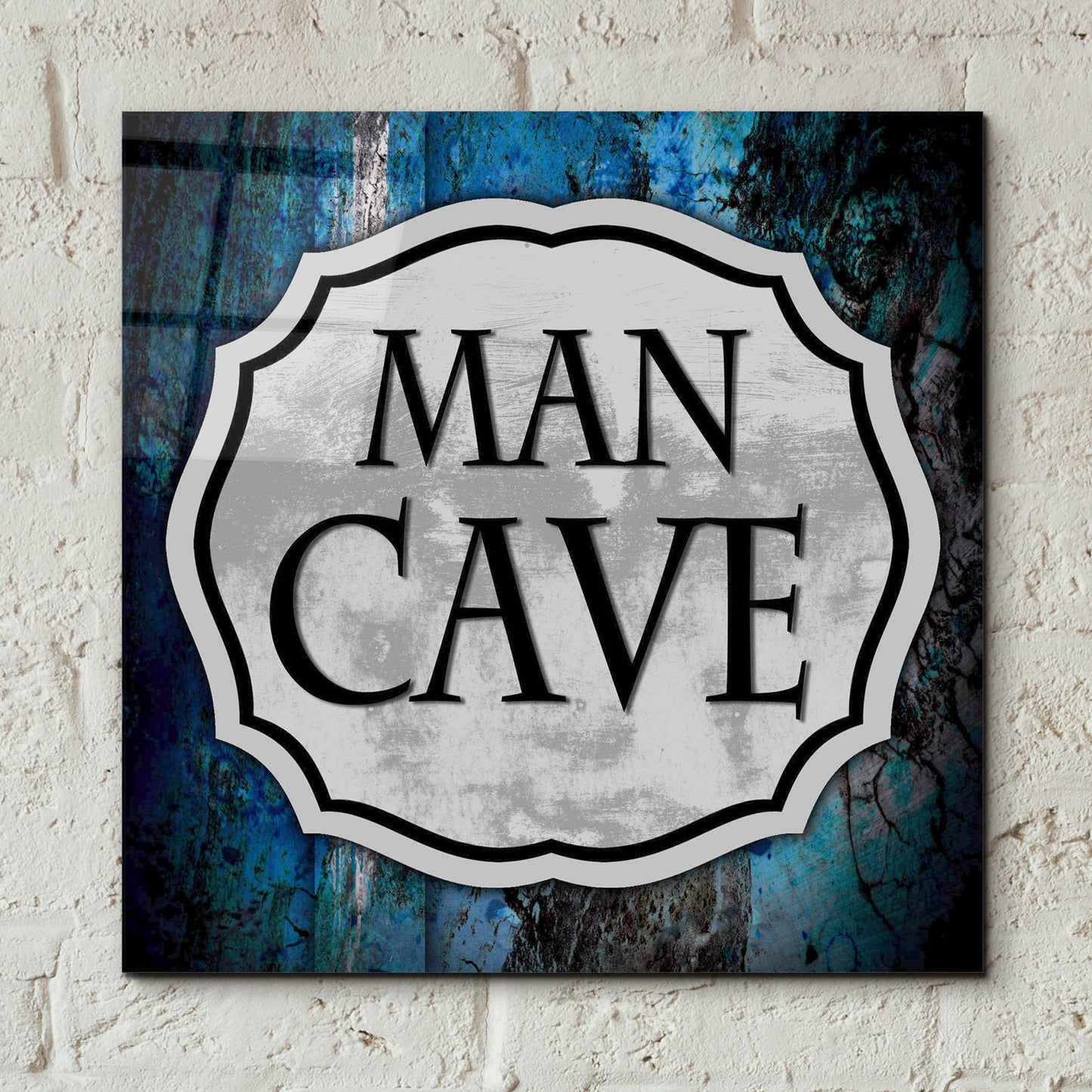 Epic Art 'Man Cave 1' by Lightbox Journal, Acrylic Glass Wall Art,12x12