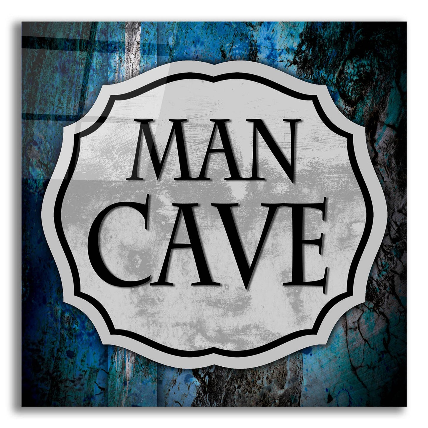 Epic Art 'Man Cave 1' by Lightbox Journal, Acrylic Glass Wall Art,12x12