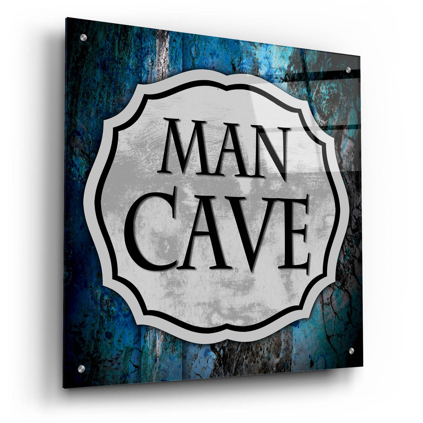 Epic Art 'Man Cave 1' by Lightbox Journal, Acrylic Glass Wall Art,24x24