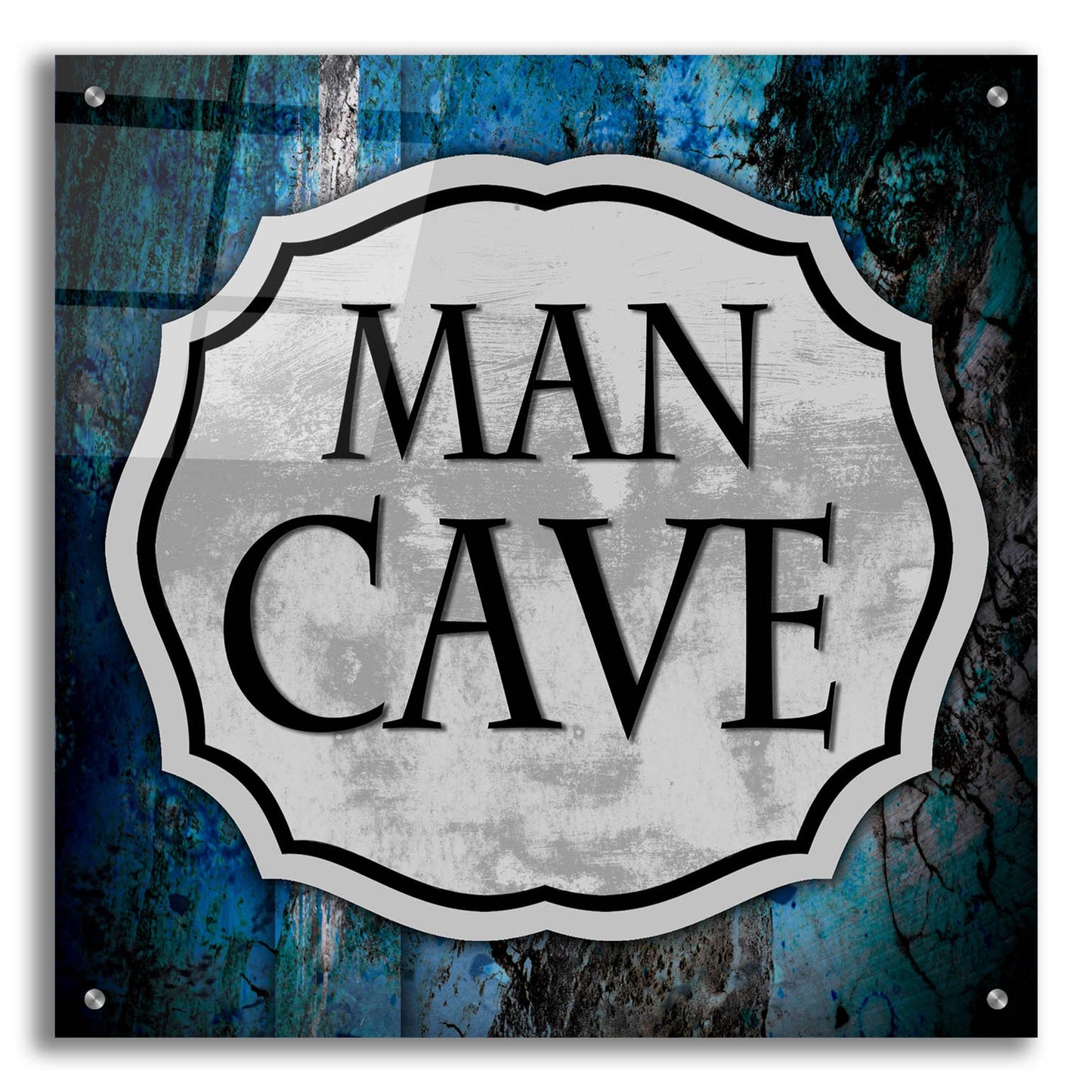 Epic Art 'Man Cave 1' by Lightbox Journal, Acrylic Glass Wall Art,24x24