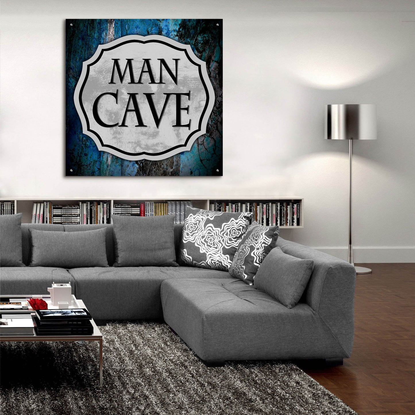 Epic Art 'Man Cave 1' by Lightbox Journal, Acrylic Glass Wall Art,36x36