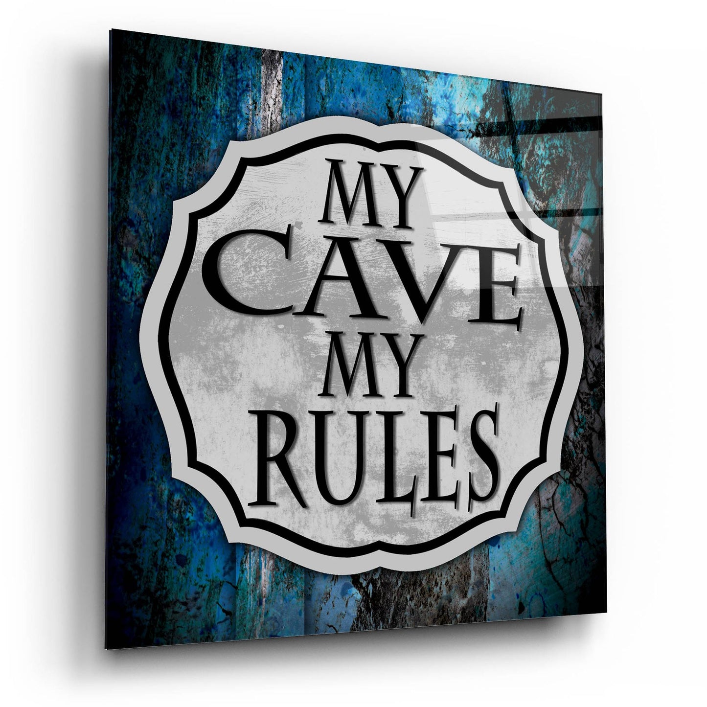 Epic Art 'Man Cave 2' by Lightbox Journal, Acrylic Glass Wall Art,12x12