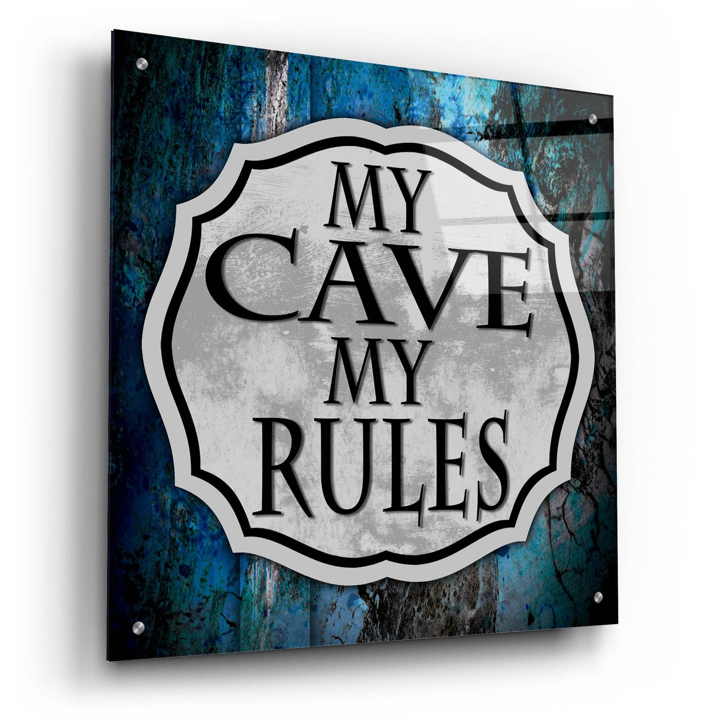 Epic Art 'Man Cave 2' by Lightbox Journal, Acrylic Glass Wall Art,24x24