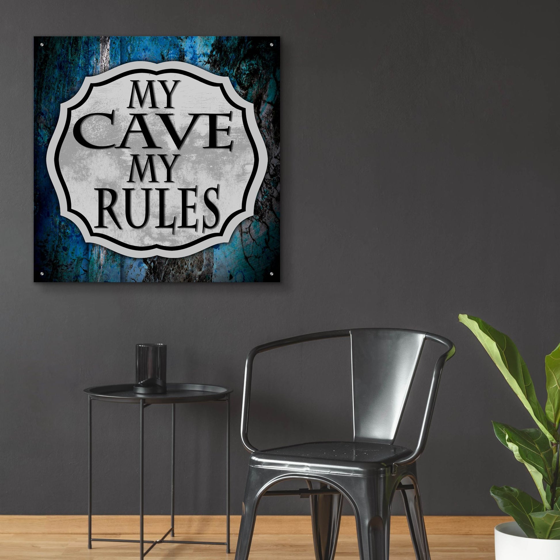 Epic Art 'Man Cave 2' by Lightbox Journal, Acrylic Glass Wall Art,36x36