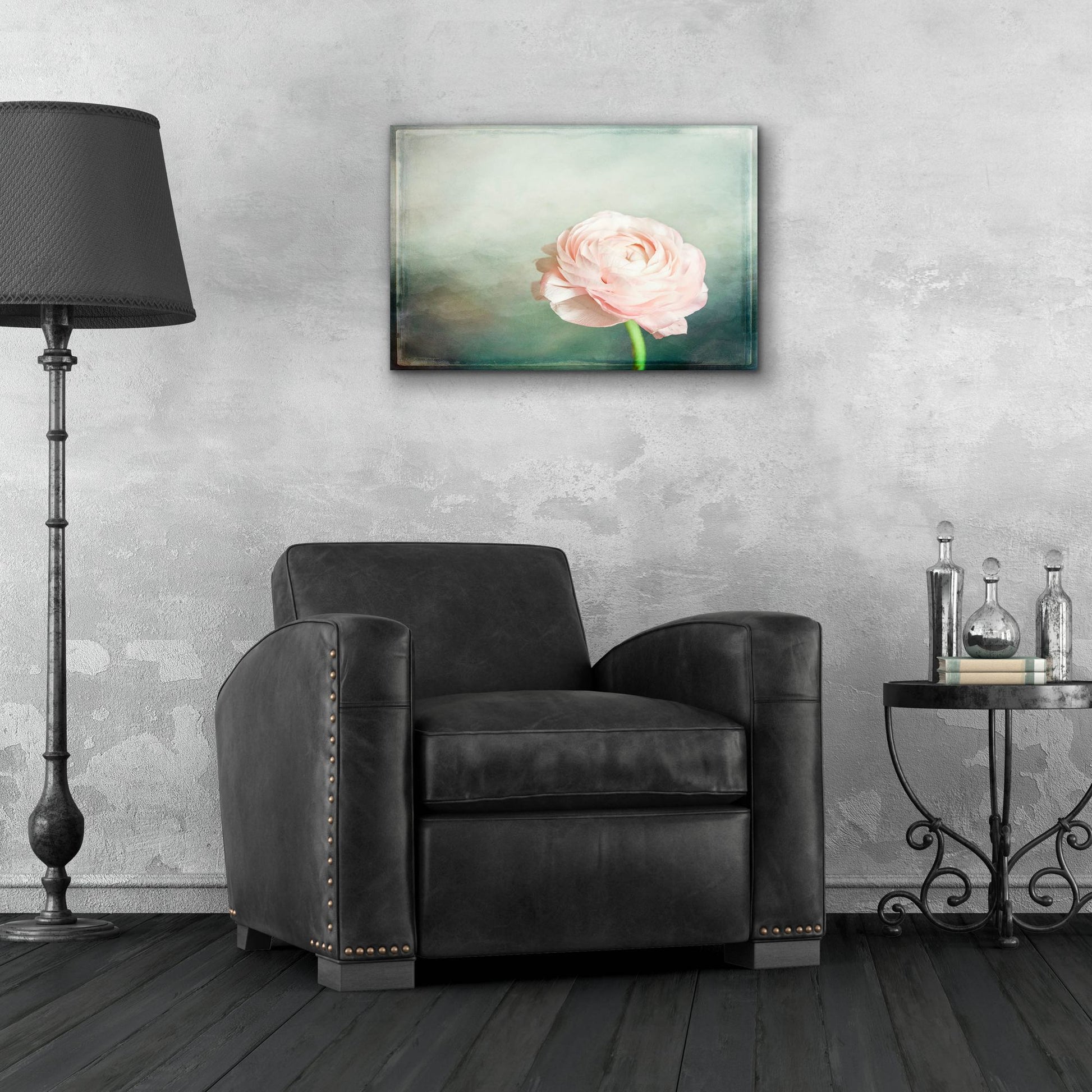 Epic Art 'Peony 03' by Lightbox Journal, Acrylic Glass Wall Art,24x16