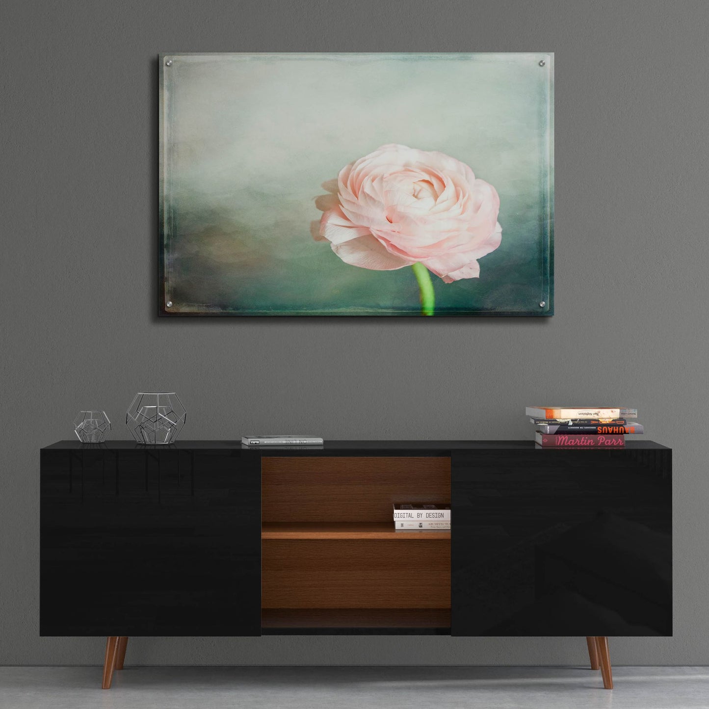 Epic Art 'Peony 03' by Lightbox Journal, Acrylic Glass Wall Art,36x24