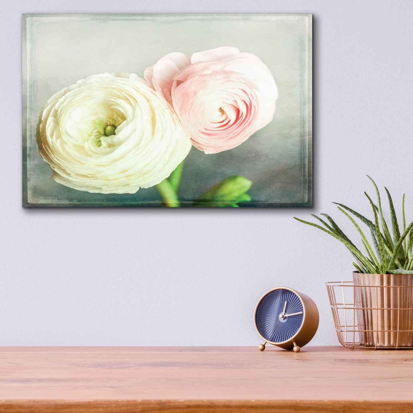 Epic Art 'Peony 06' by Lightbox Journal, Acrylic Glass Wall Art,16x12