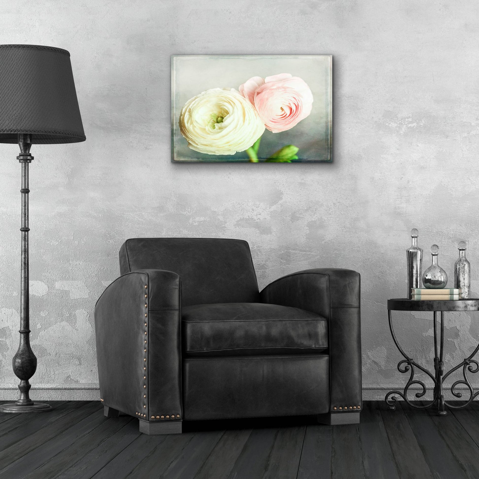 Epic Art 'Peony 06' by Lightbox Journal, Acrylic Glass Wall Art,24x16