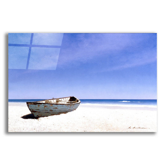 Epic Art 'Beached Boat 3' by Zhen-Huan Lu, Acrylic Glass Wall Art