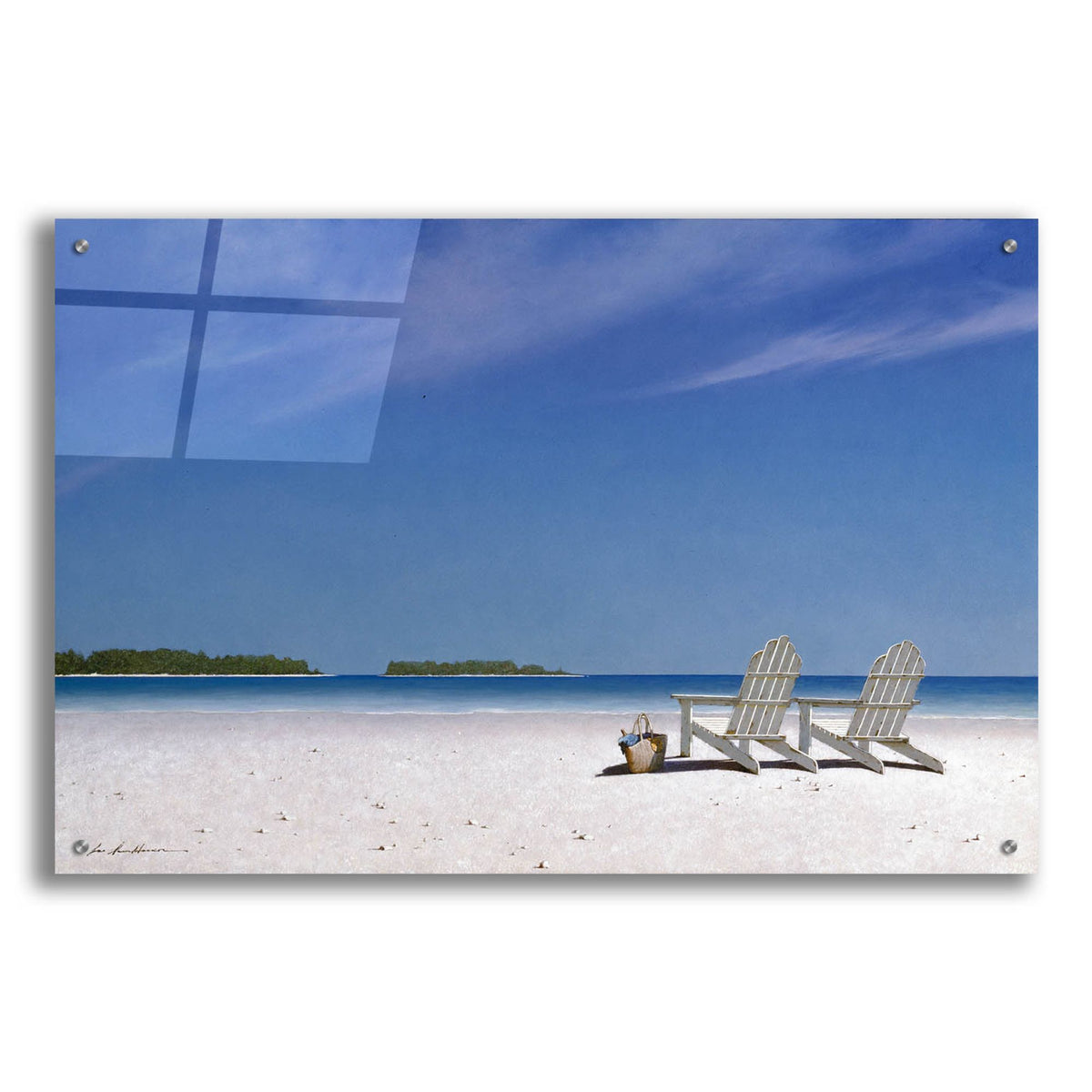Epic Art 'A View For Two' by Zhen-Huan Lu, Acrylic Glass Wall Art