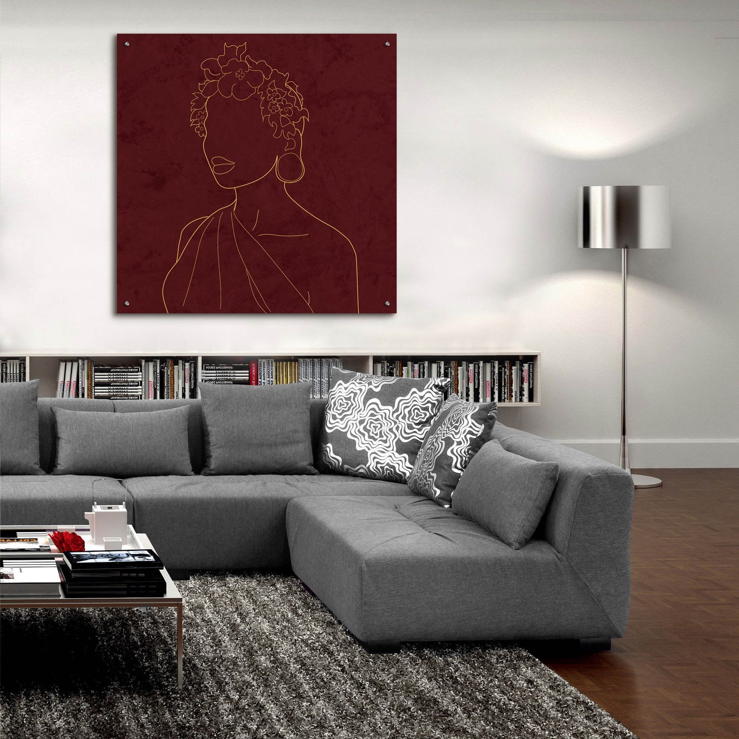 Epic Art 'Africa Live Collection-African Woman' by Sabrina Balbuena, Acrylic Glass Wall Art,36x36