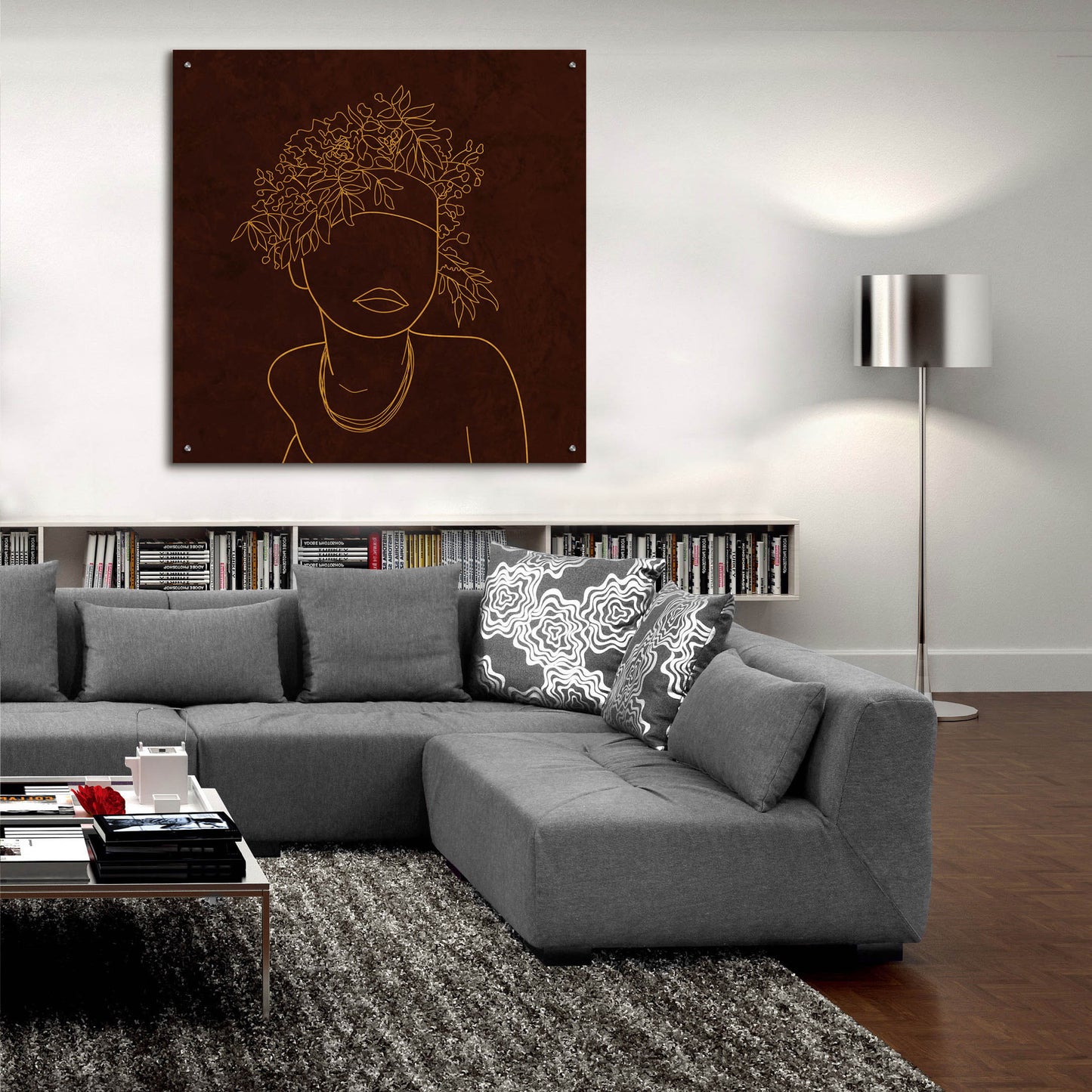 Epic Art 'Africa Live Collection-African Boy' by Sabrina Balbuena, Acrylic Glass Wall Art,36x36