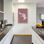 Epic Art 'Japanese Art Style Drawing Koi Fish 3' by Sabrina Balbuena, Acrylic Glass Wall Art,24x36