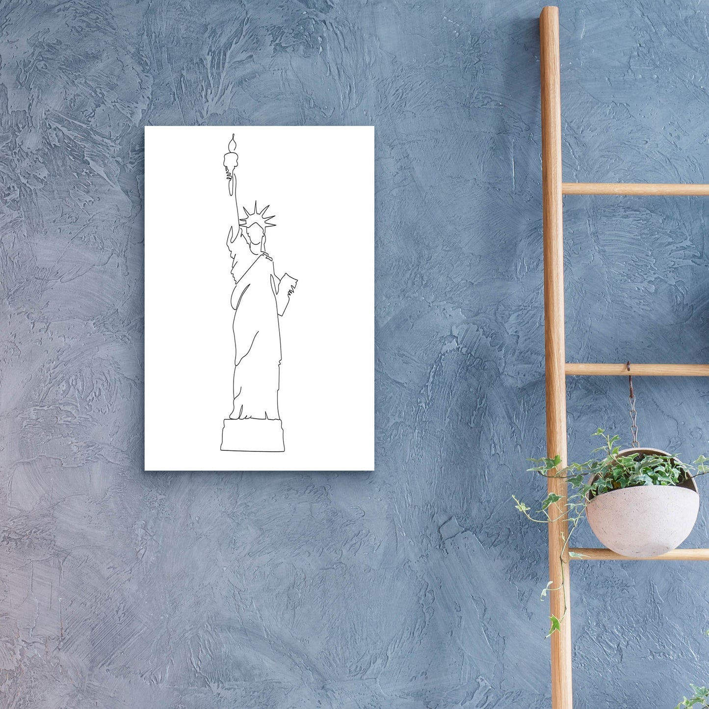 Epic Art 'Liberty' by Sabrina Balbuena, Acrylic Glass Wall Art,16x24