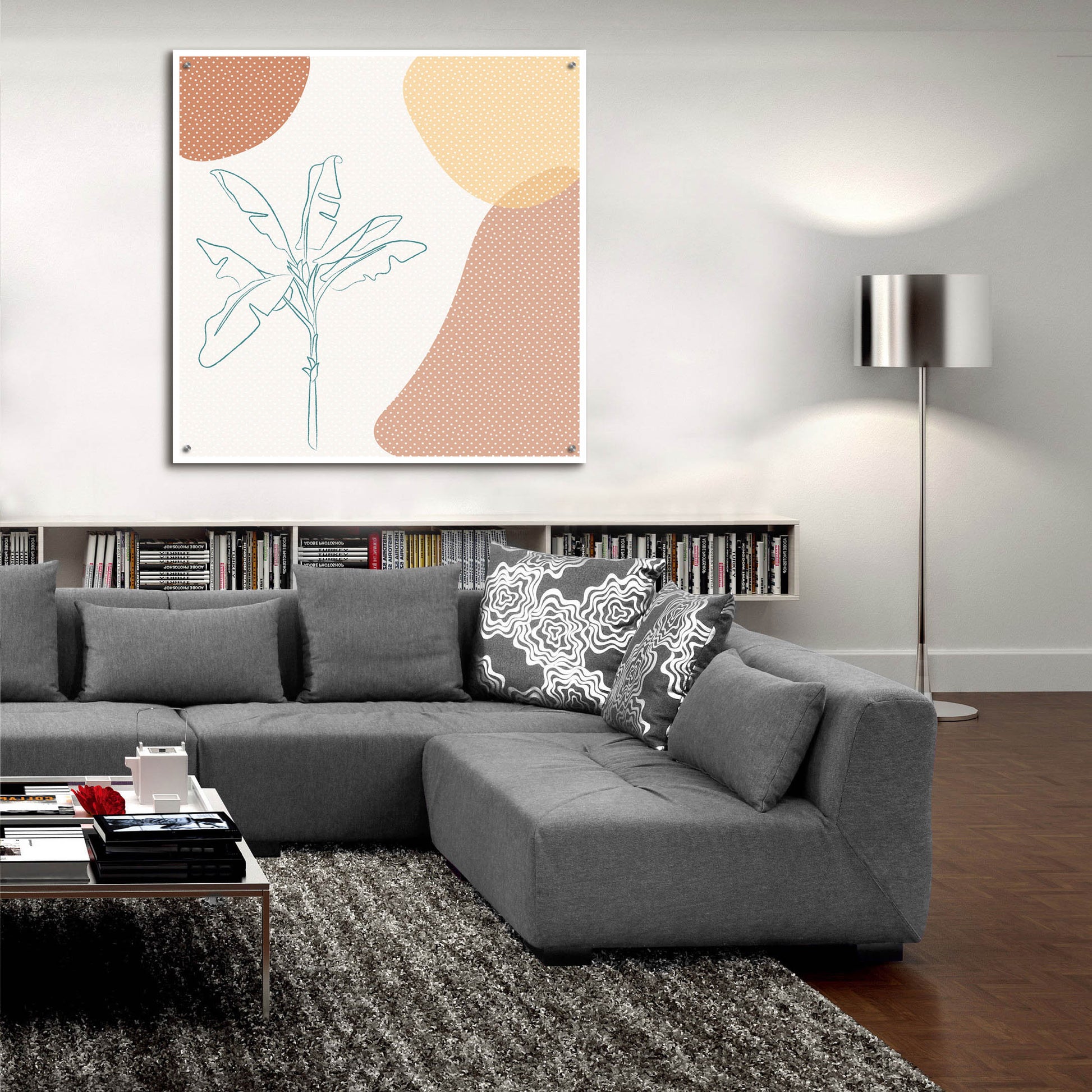 Epic Art 'Abstract Banana Tree' by Sabrina Balbuena, Acrylic Glass Wall Art,36x36