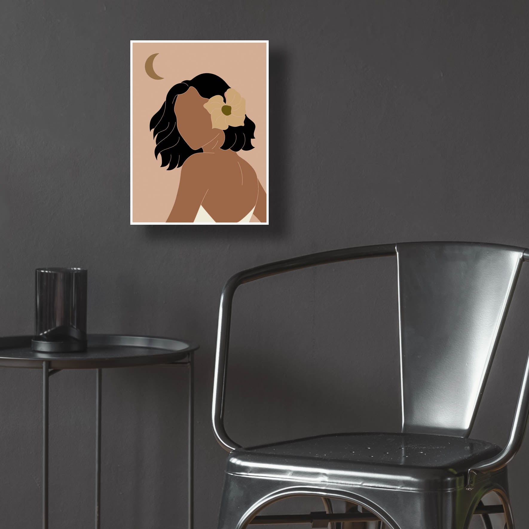 Epic Art 'Hawaiian Simple Woman Portrait' by Sabrina Balbuena, Acrylic Glass Wall Art,12x16