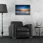 Epic Art 'Sunset Over Barnegat Bay' by Rick Berk, Acrylic Glass Wall Art,24x16