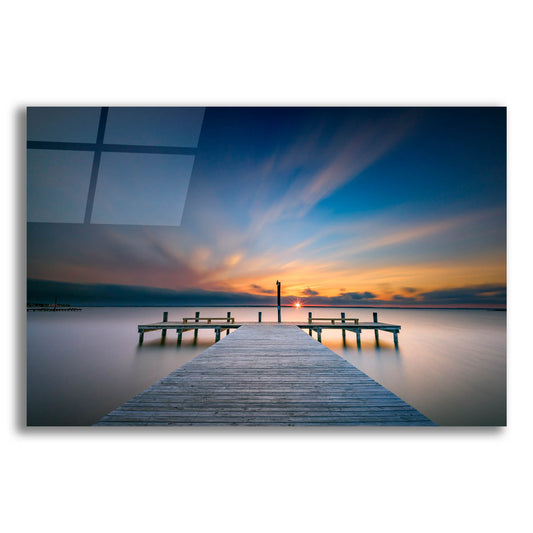 Epic Art 'Sunset Over Barnegat Bay' by Rick Berk, Acrylic Glass Wall Art