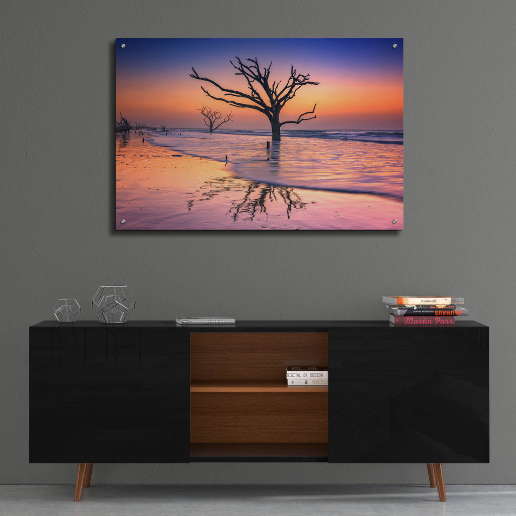 Epic Art 'Reflections Erased' by Rick Berk, Acrylic Glass Wall Art,36x24