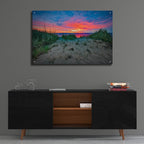 Epic Art 'Cape Cod Sunrise' by Rick Berk, Acrylic Glass Wall Art,36x24