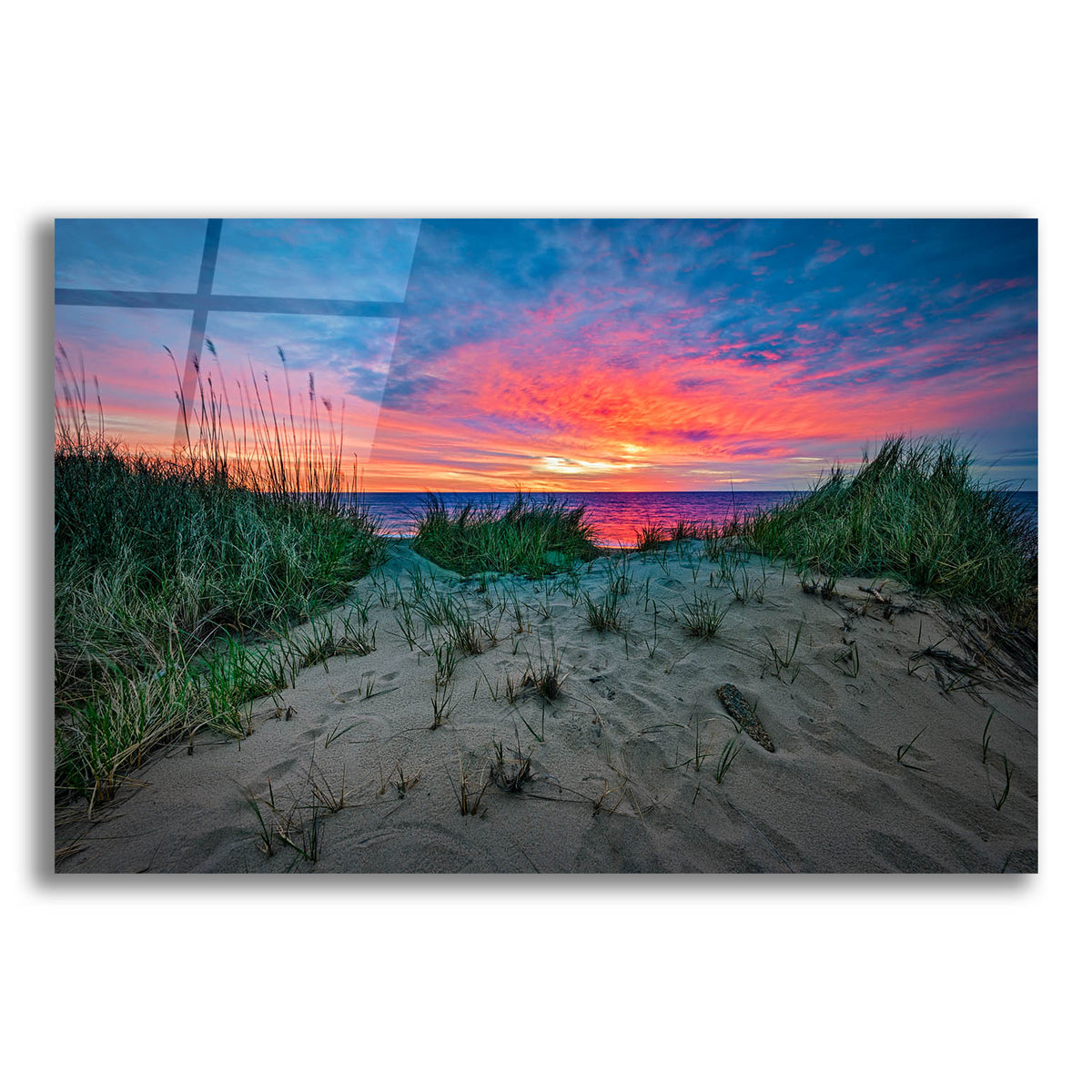 Epic Art 'Cape Cod Sunrise' by Rick Berk, Acrylic Glass Wall Art