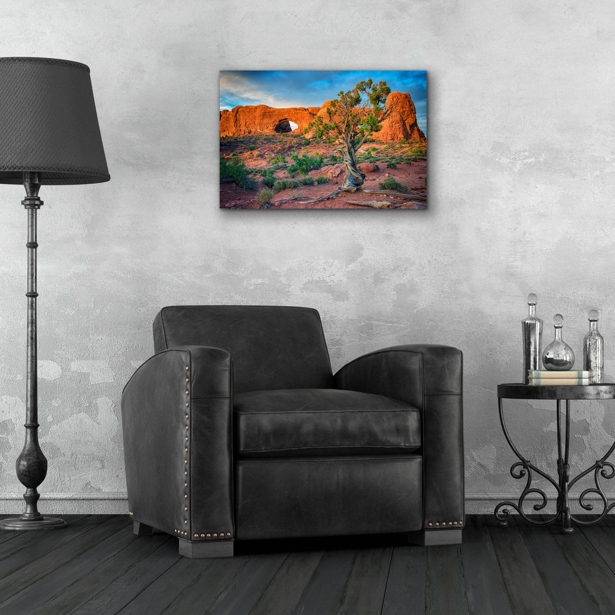 Epic Art 'The Windows' by Rick Berk, Acrylic Glass Wall Art,24x16