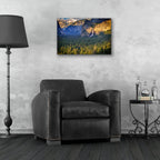 Epic Art 'Tunnel View at Sunset' by Rick Berk, Acrylic Glass Wall Art,24x16