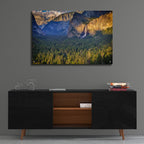 Epic Art 'Tunnel View at Sunset' by Rick Berk, Acrylic Glass Wall Art,36x24