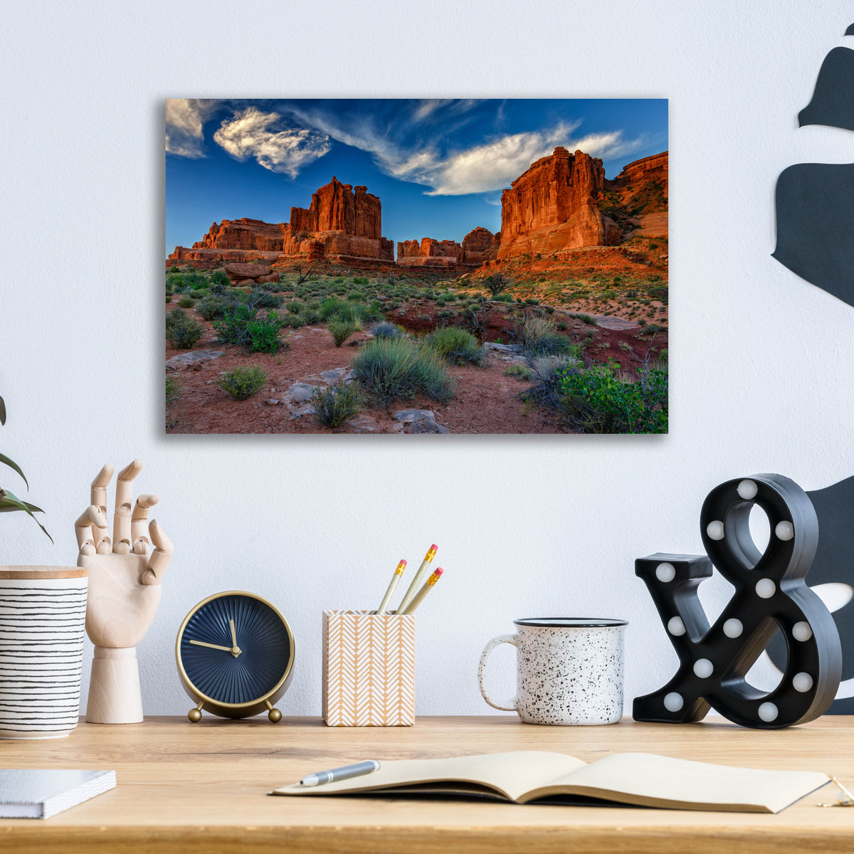 Epic Art 'Morning on Park Avenue' by Rick Berk, Acrylic Glass Wall Art,16x12
