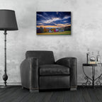 Epic Art 'October Sky in Peacham Vermont' by Rick Berk, Acrylic Glass Wall Art,24x16