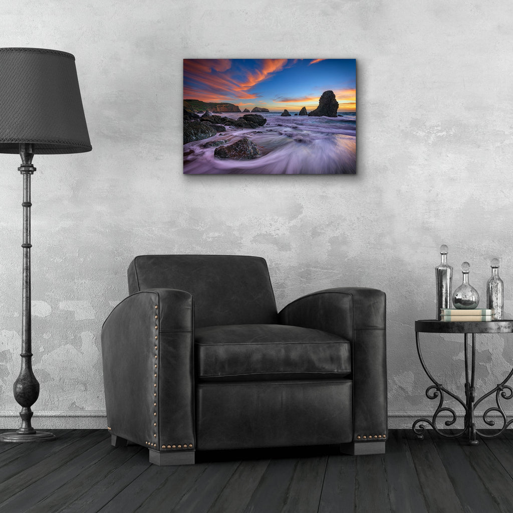 Epic Art 'Marin' by Rick Berk, Acrylic Glass Wall Art,24x16