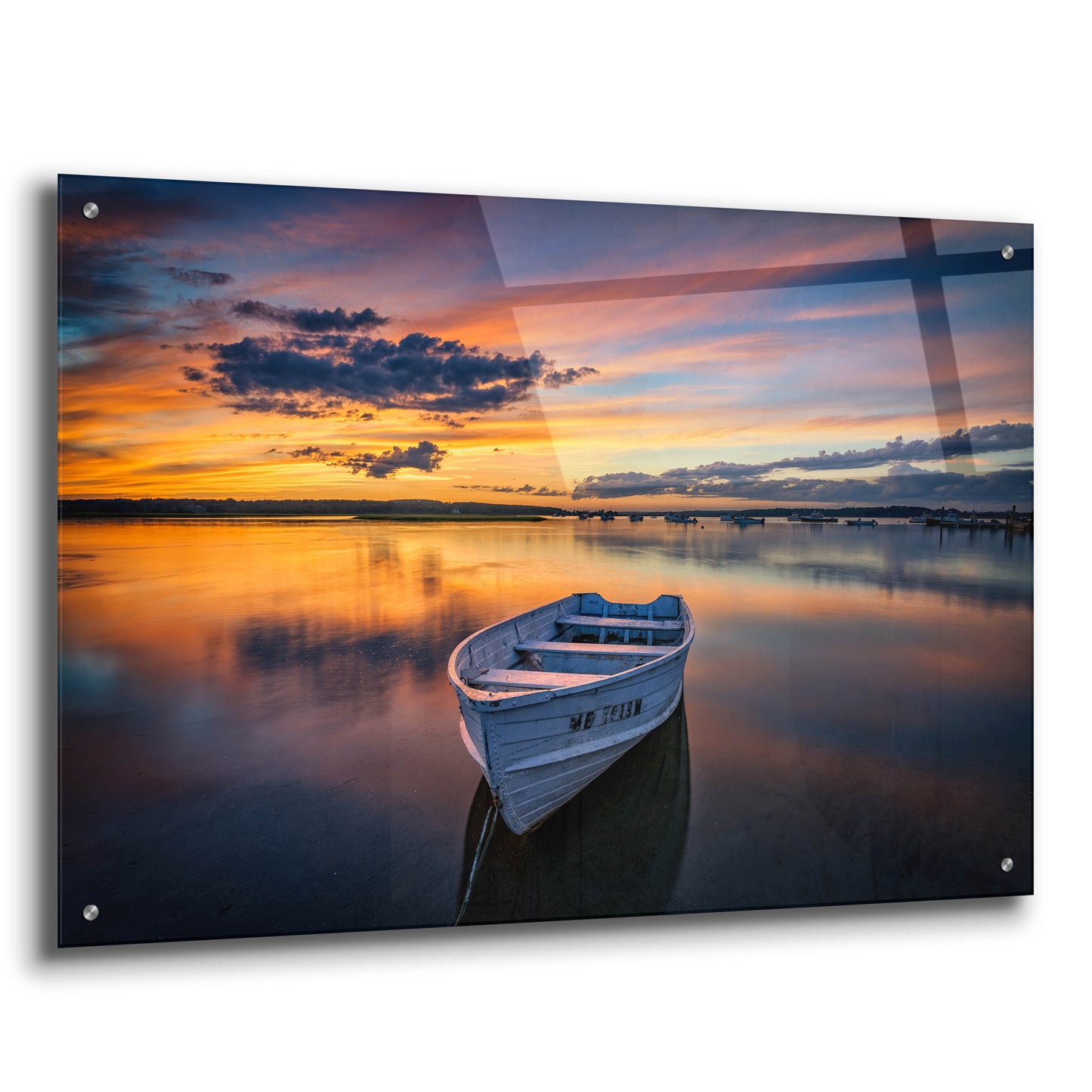 Epic Art 'Sunset at Pine Point' by Rick Berk, Acrylic Glass Wall Art,36x24