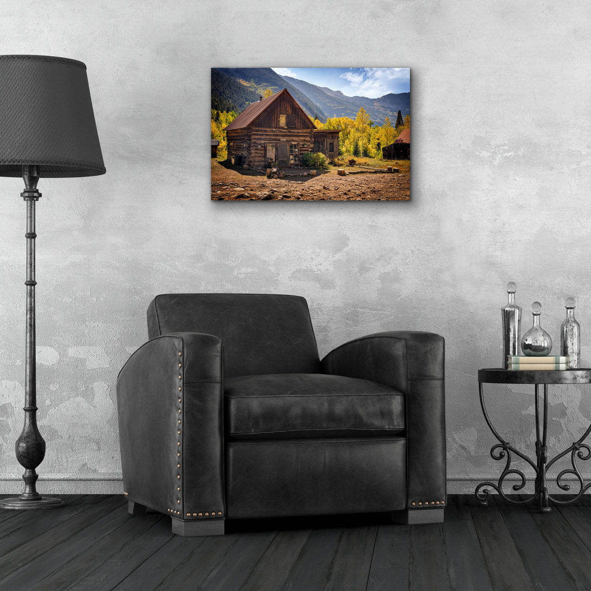 Epic Art 'Crystal City General Store' by Rick Berk, Acrylic Glass Wall Art,24x16