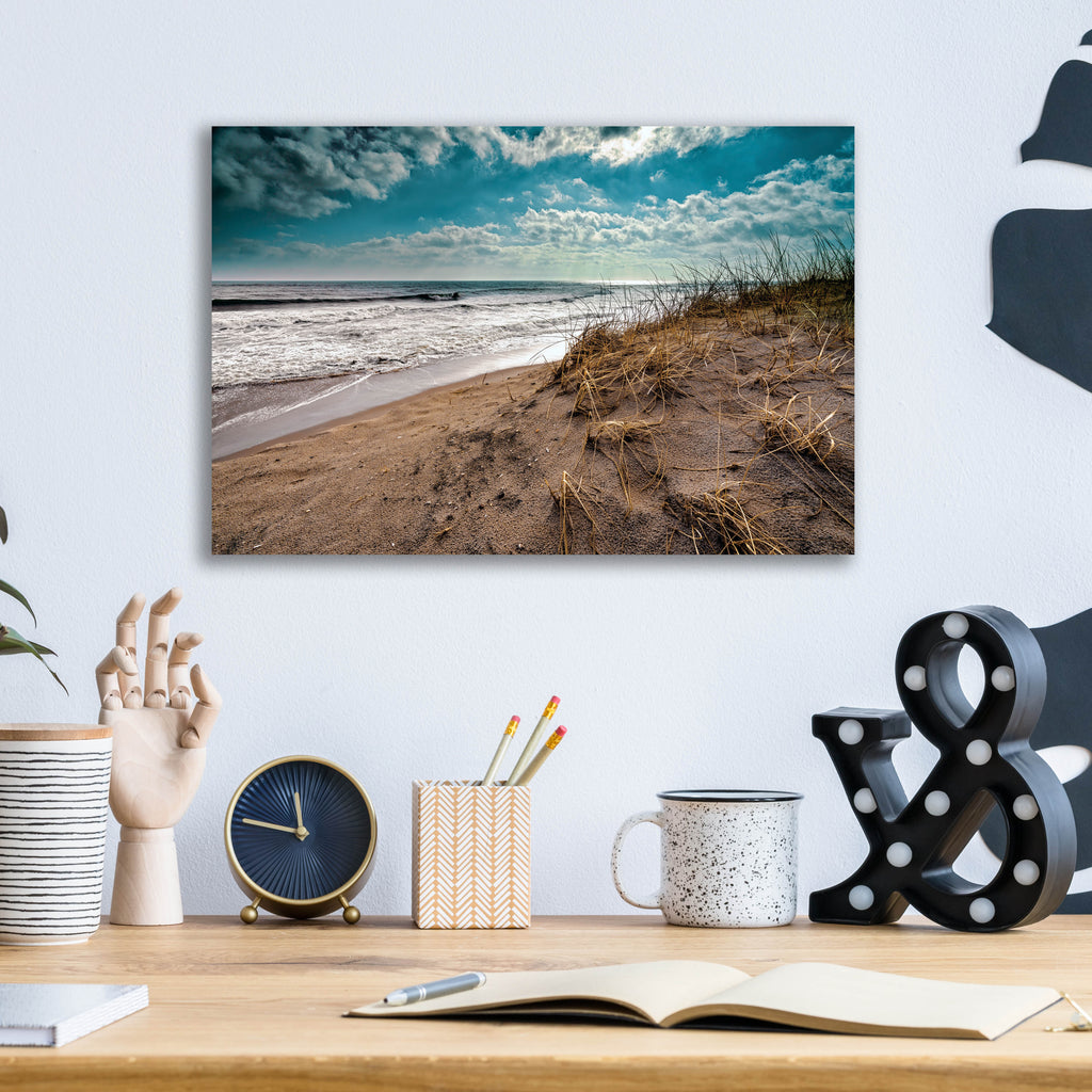 Epic Art 'After The Storm HDR' by Rick Berk, Acrylic Glass Wall Art,16x12