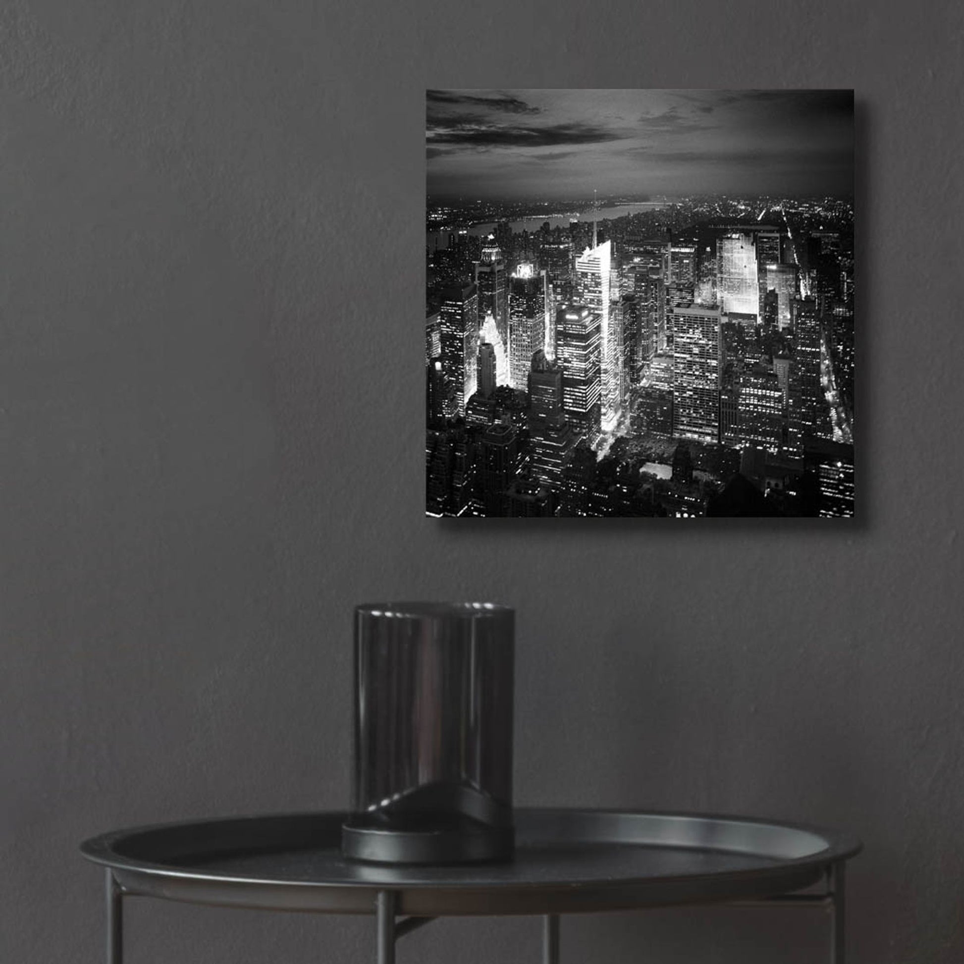 Epic Art 'NYC Nights' by Nina Papiorek, Acrylic Glass Wall Art,12x12