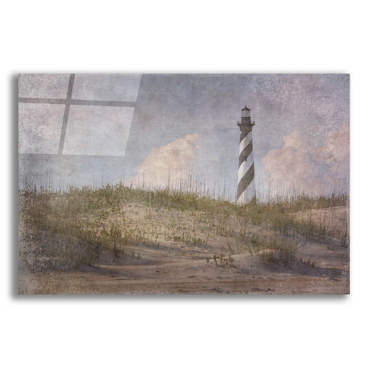 Epic Art 'Cape Hatteras Lighthouse Vintage' by Rick Berk, Acrylic Glass Wall Art