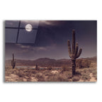Epic Art 'Desert Moon' by Rick Berk, Acrylic Glass Wall Art