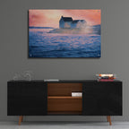 Epic Art 'Frozen Hope Oil Painting' by Rick Berk, Acrylic Glass Wall Art,36x24