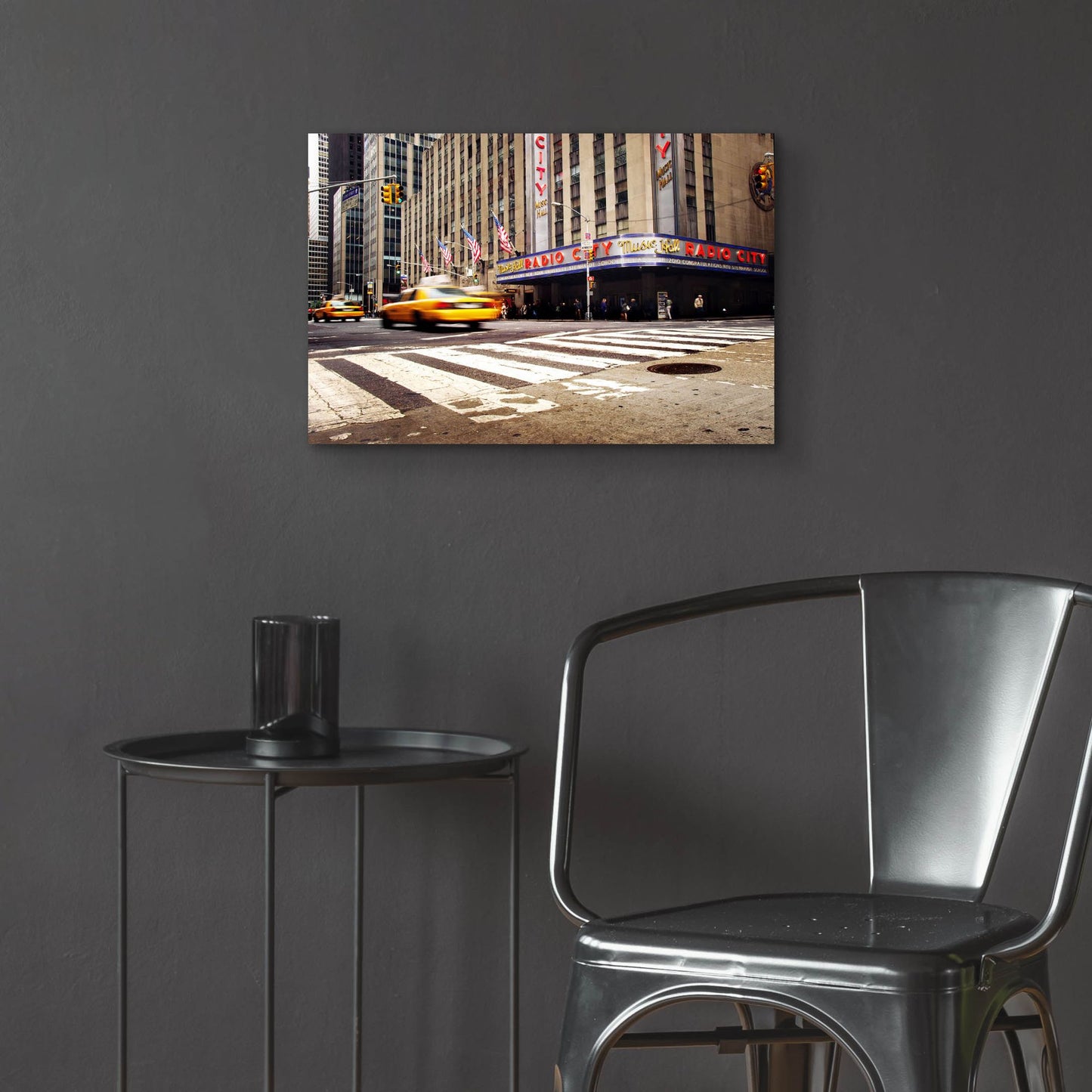 Epic Art 'NYC Radio City' by Nina Papiorek, Acrylic Glass Wall Art,24x16