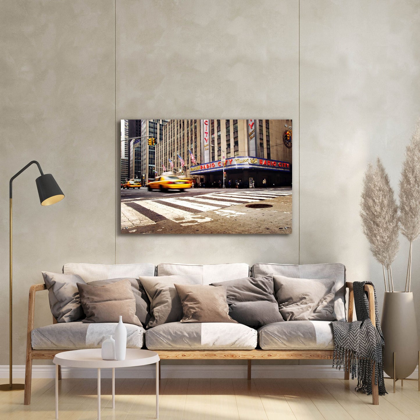 Epic Art 'NYC Radio City' by Nina Papiorek, Acrylic Glass Wall Art,36x24