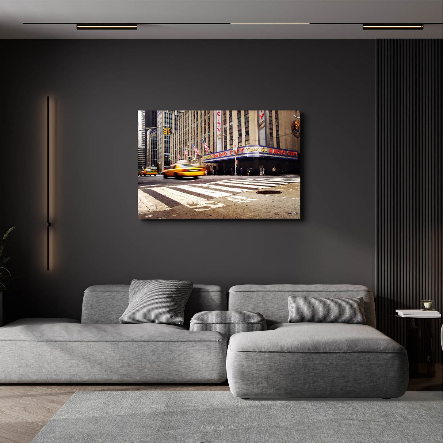 Epic Art 'NYC Radio City' by Nina Papiorek, Acrylic Glass Wall Art,36x24