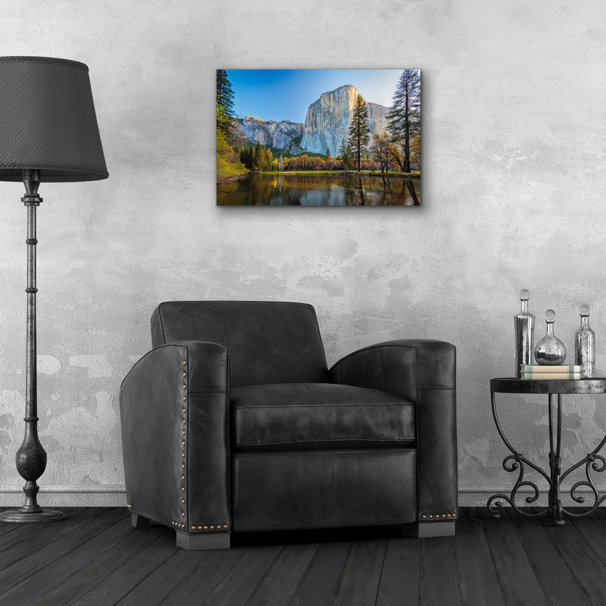 Epic Art 'El Capitan Sunrise' by Rick Berk, Acrylic Glass Wall Art,24x16