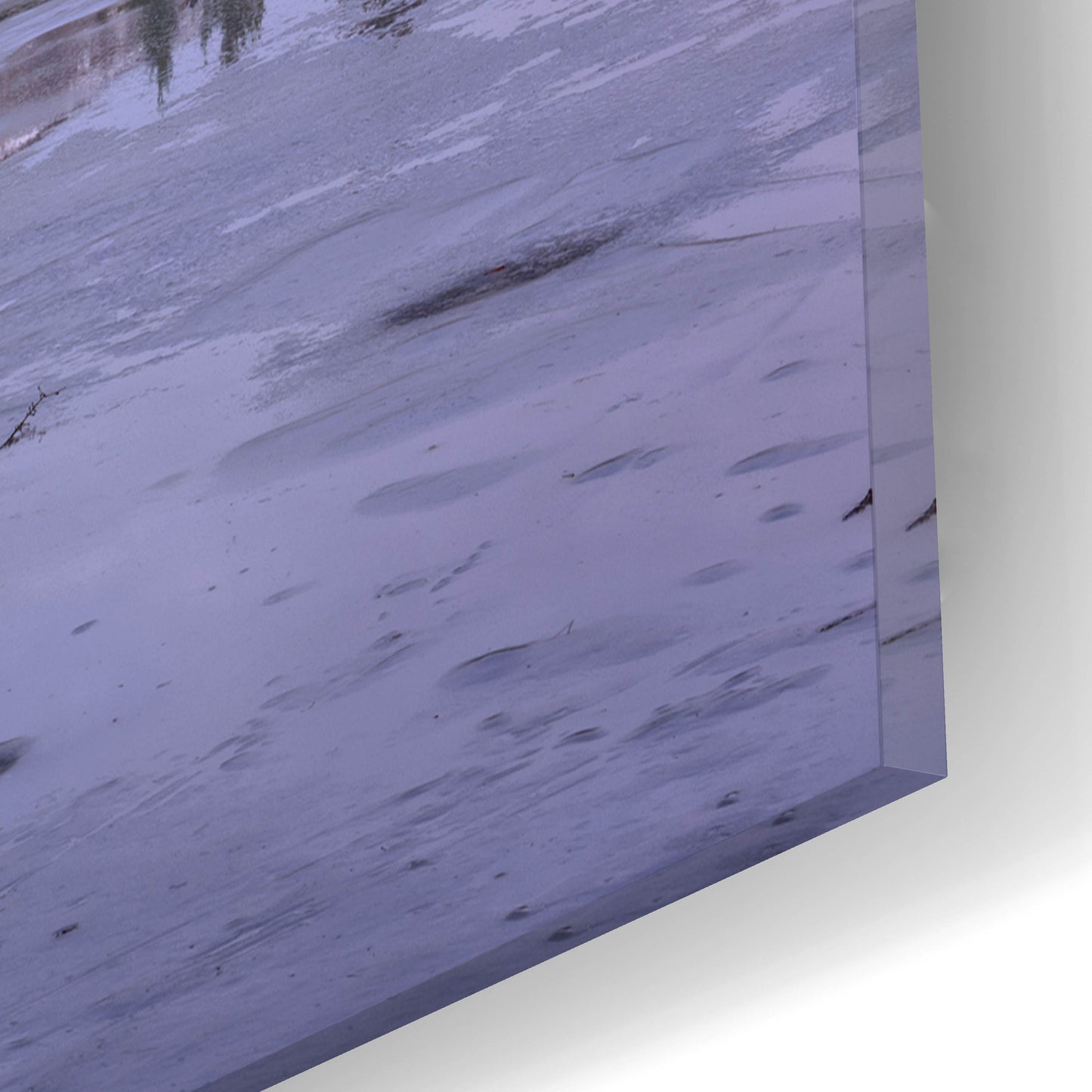 Epic Art 'Mount Hood Reflections' by Rick Berk, Acrylic Glass Wall Art,16x12