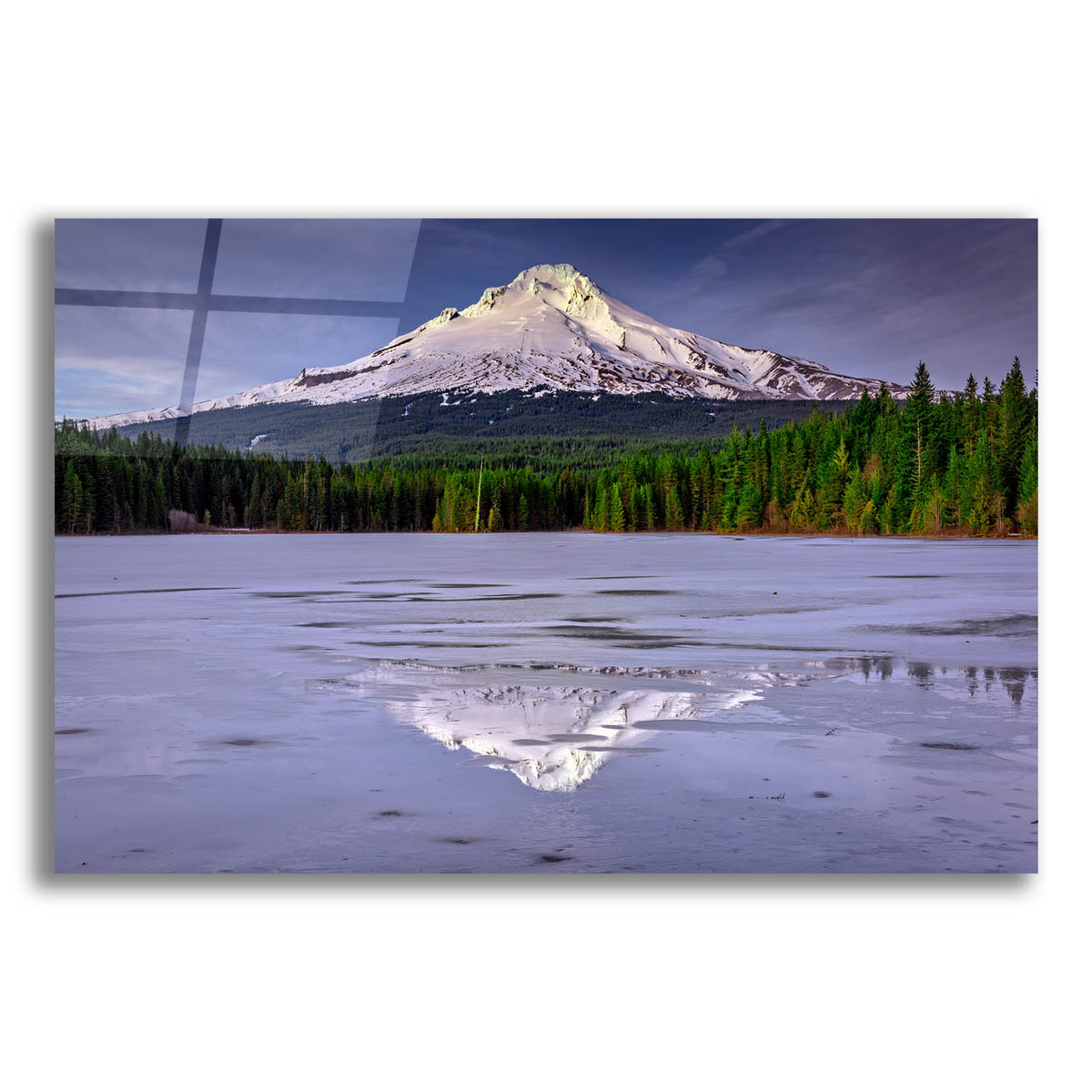 Epic Art 'Mount Hood Reflections' by Rick Berk, Acrylic Glass Wall Art